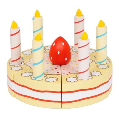Gâteau d'anniversaire à la vanille TV273/ Gâteau d'anniversaire à la vanille