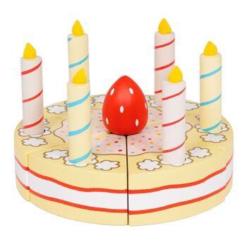 Gâteau d'anniversaire à la vanille TV273/ Gâteau d'anniversaire à la vanille 1
