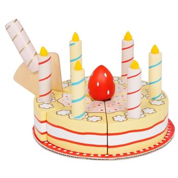 Gâteau d'anniversaire à la vanille TV273/ Gâteau d'anniversaire à la vanille 2