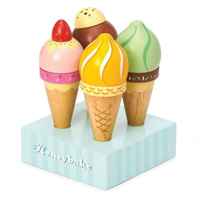 Eiscreme / Ice Creams TV328 - Un jouet de jeu de rôle pour aider à la coordination et affiner la motricité fine