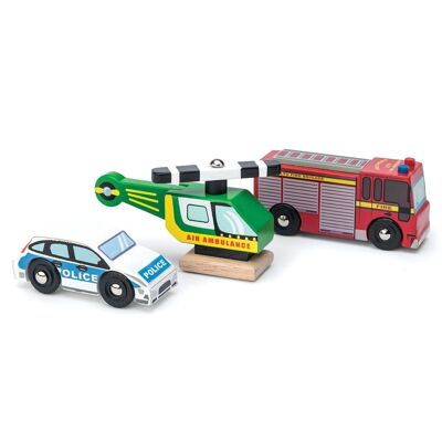 Notfall-Fahrzeuge 3er-Set TV465/ Emergency Vehicles  Set