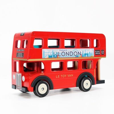 London Bus TV469 - décoré avec des peintures à base d'eau sans danger pour les enfants