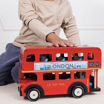 London Bus TV469 - décoré avec des peintures à base d'eau sans danger pour les enfants 8