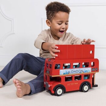 London Bus TV469 - décoré avec des peintures à base d'eau sans danger pour les enfants 9
