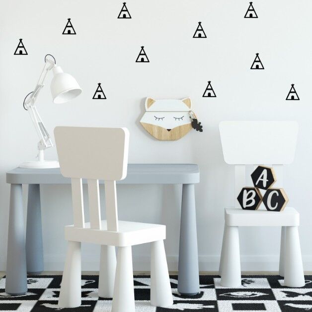 Stickers muraux tipi