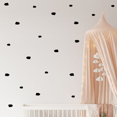 Clouds wall stickers