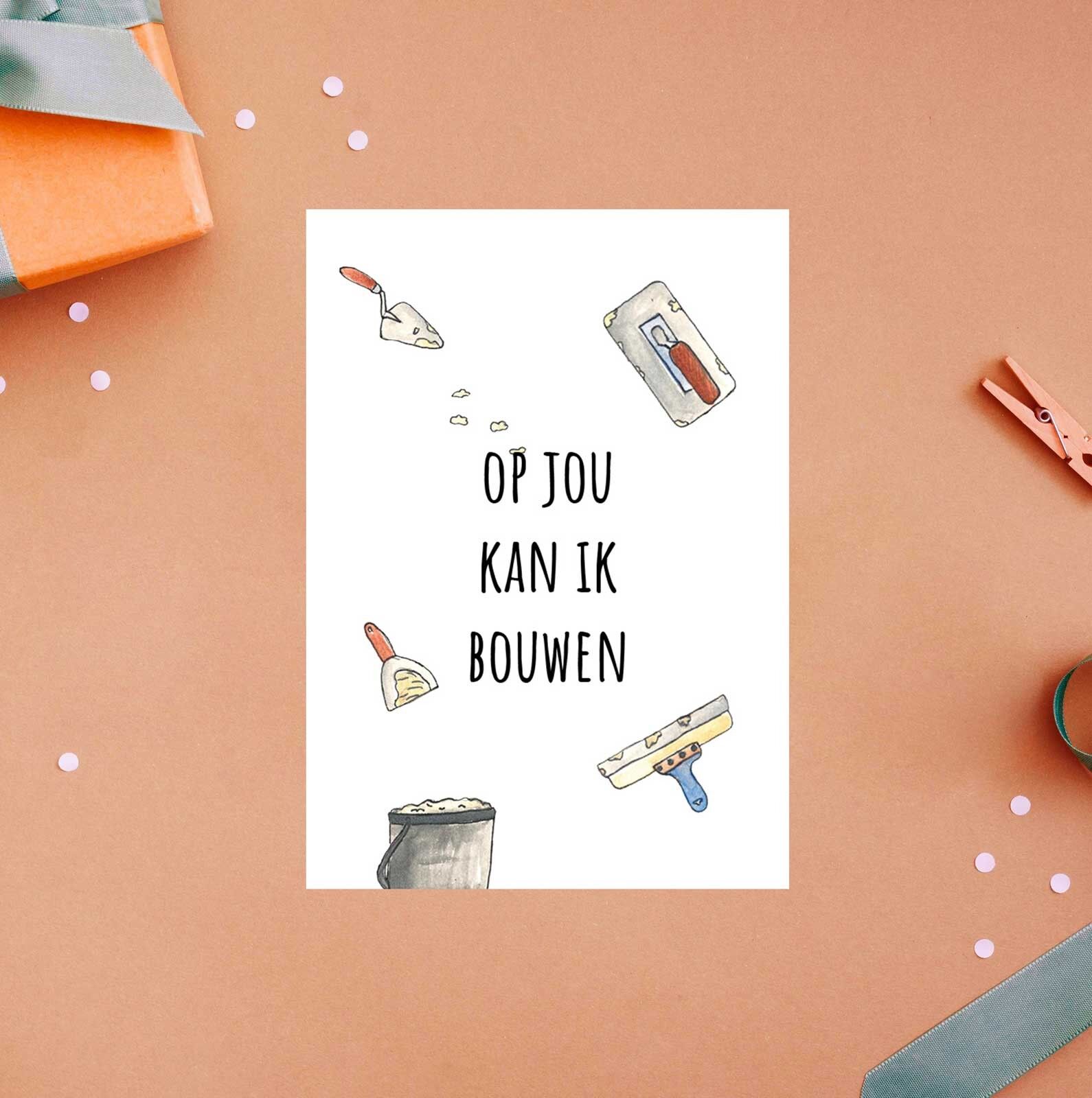 je peux construire sur toi