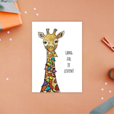 Long live your life greeting card