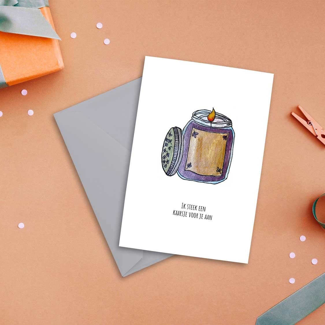 J'allume une bougie pour toi