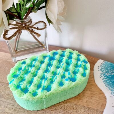 Adventurous Soap Infused Exfoliating Massage Sponge