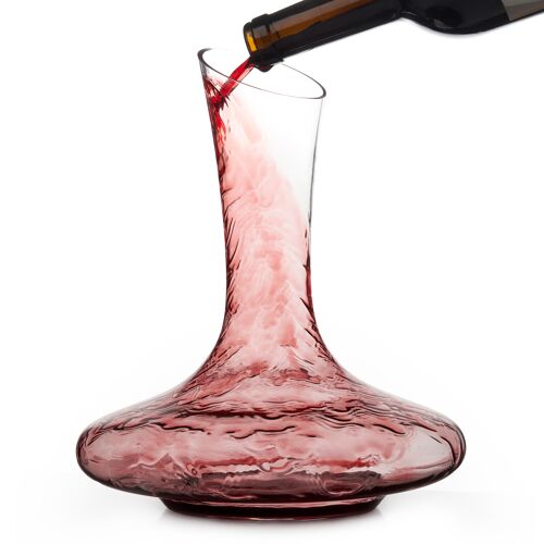 Premium Red Wine Decanter Gift Set Inc Cleaning Accessories, Lead Free Crystal Carafe