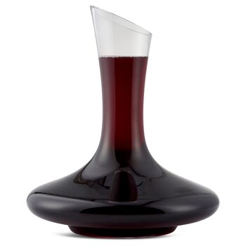 Carafe à vin rouge de qualité supérieure avec accessoires de nettoyage, carafe en cristal sans plomb. 2