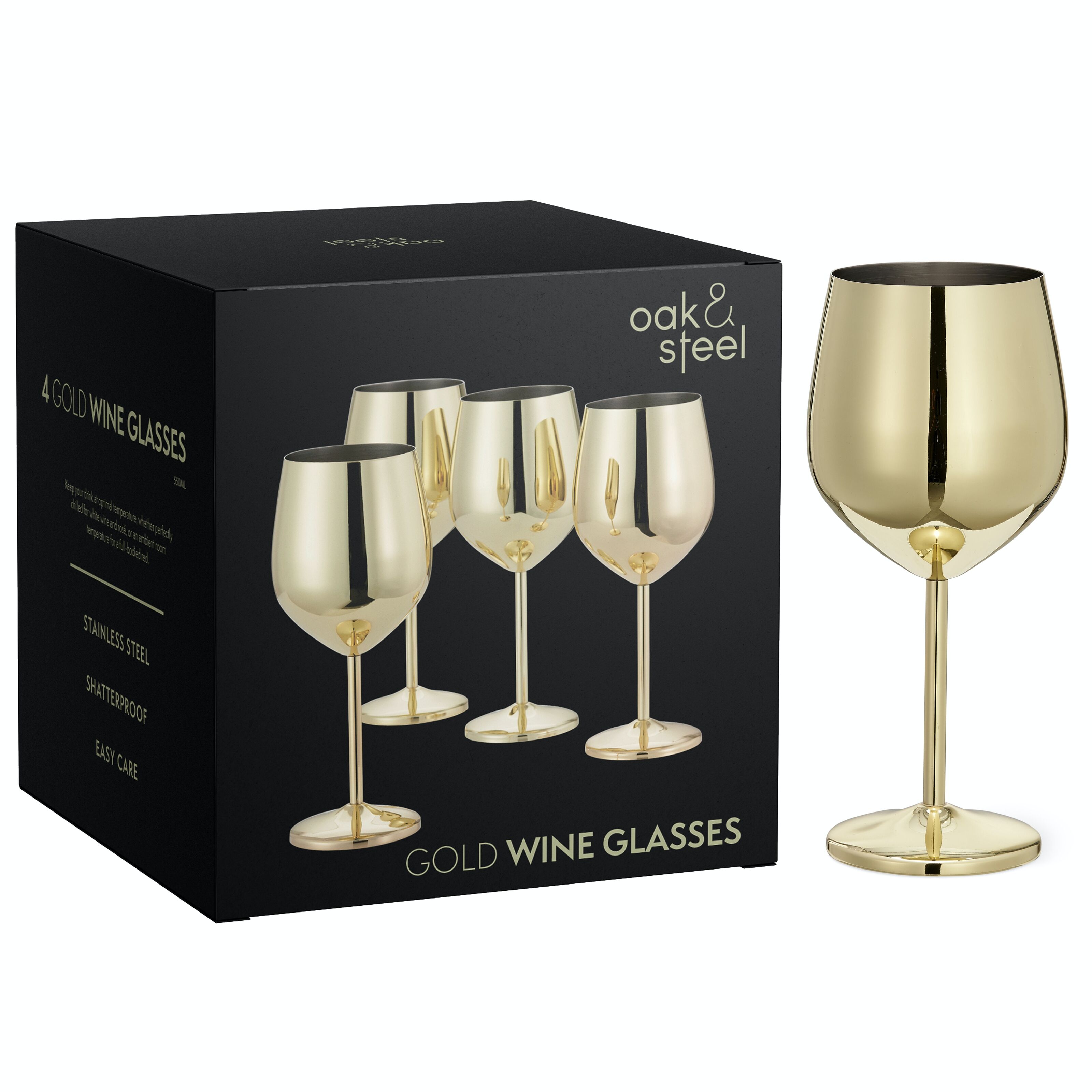 Where To Buy The Love Is Blind Gold Metal Wine Glasses