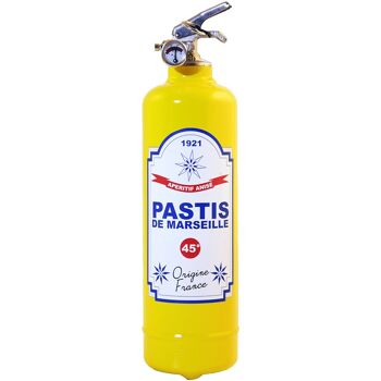 Extincteur - Design Pastis jaune 1