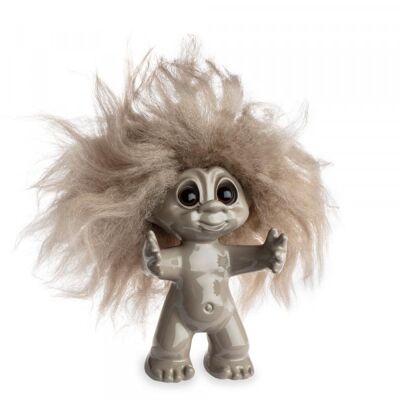 Cheveux sable/sable, 9 cm, troll Goodluck