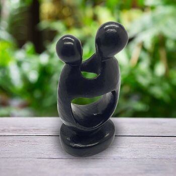 Vie Naturals Serpentine sculptée à la main, danseuses, 9 cm 4