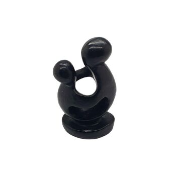 Vie Naturals Serpentine sculptée à la main, danseuses, 9 cm 1