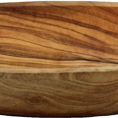 Olive wood soap dish, large, 16-18cm