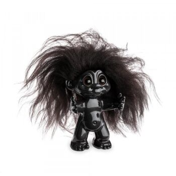 Châtain foncé/Cheveux châtain foncé, 9 cm, Goodluck Troll 2