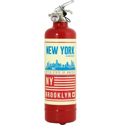 Fire extinguisher - Brooklyn red