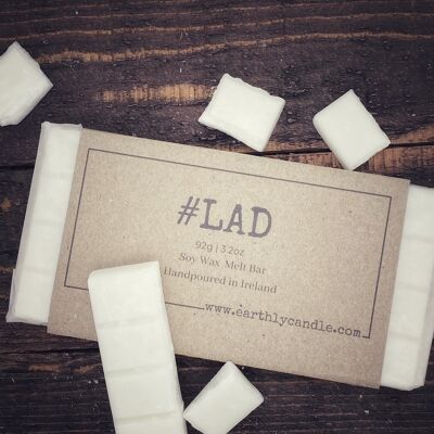 #Lad Wax Melt Bar – Cedar Wood and Leather