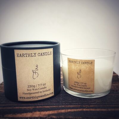 #Fire Candle – Smoked Wood and Tobacco Flower