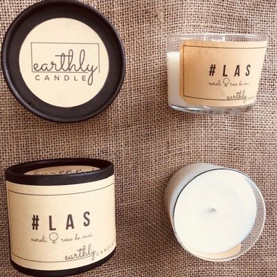 #Las Candle – Neroli and Rose de mai