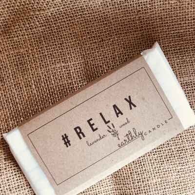 #Relax Wax Melt Bar – Lavender and Wood