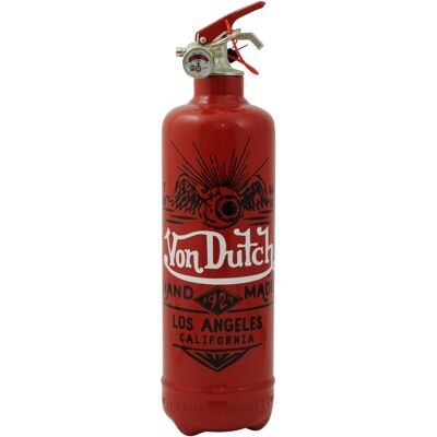 Fire extinguisher - Von Dutch Los Angeles red