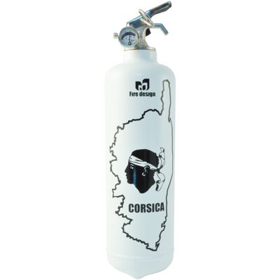 Fire extinguisher - Corsica white