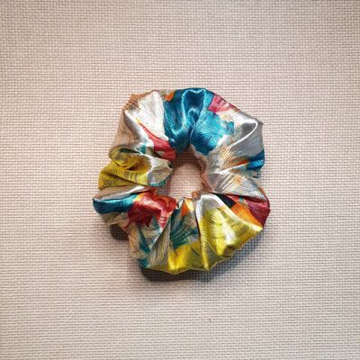 Scrunchie in seta vintage Bali