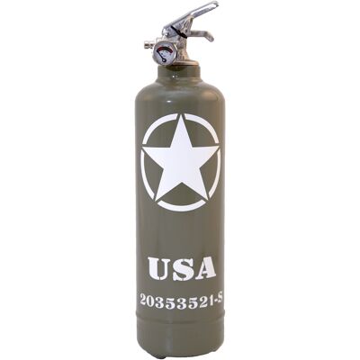 Fire extinguisher - USA Willys khaki
