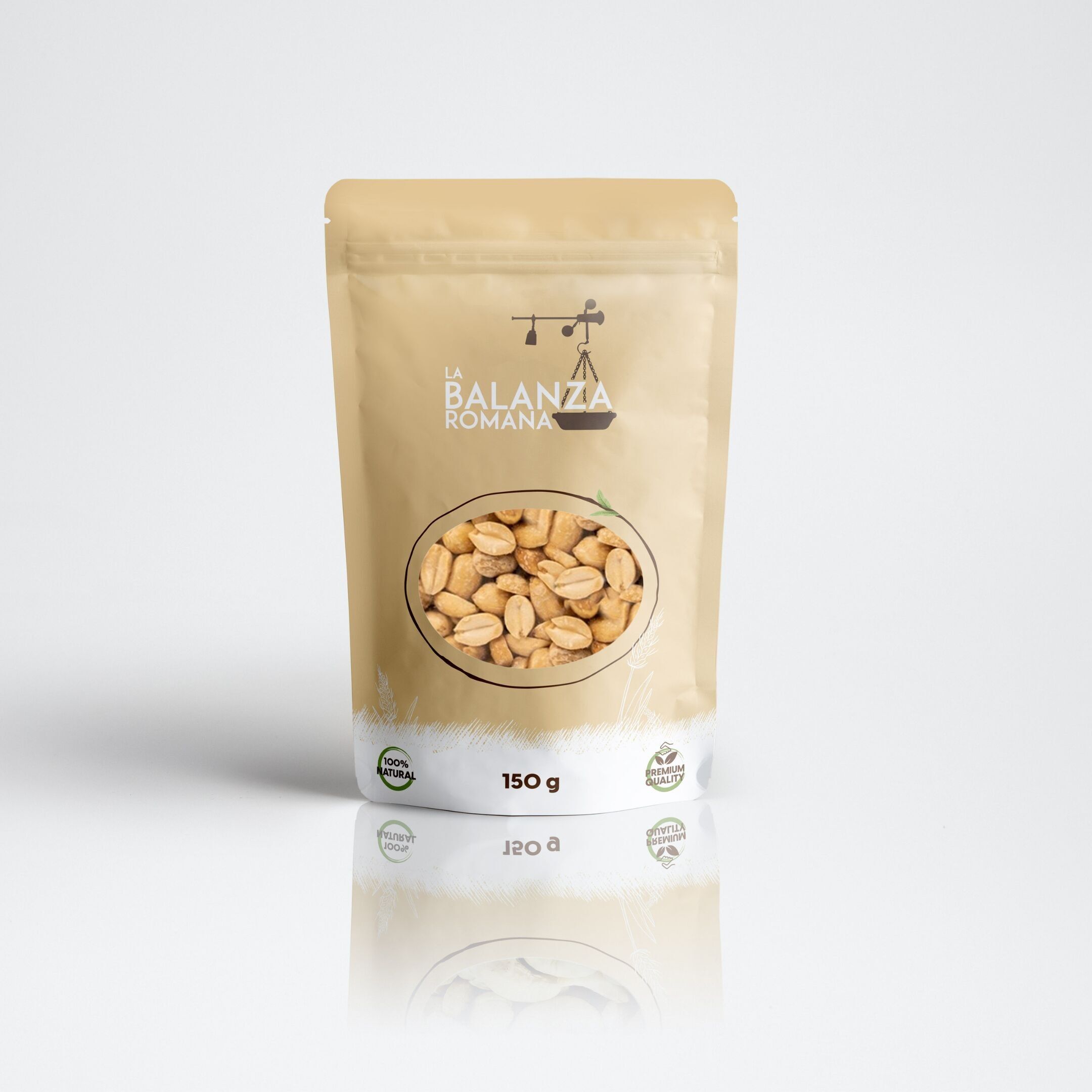 Arachidi tostate sbucciate non salate