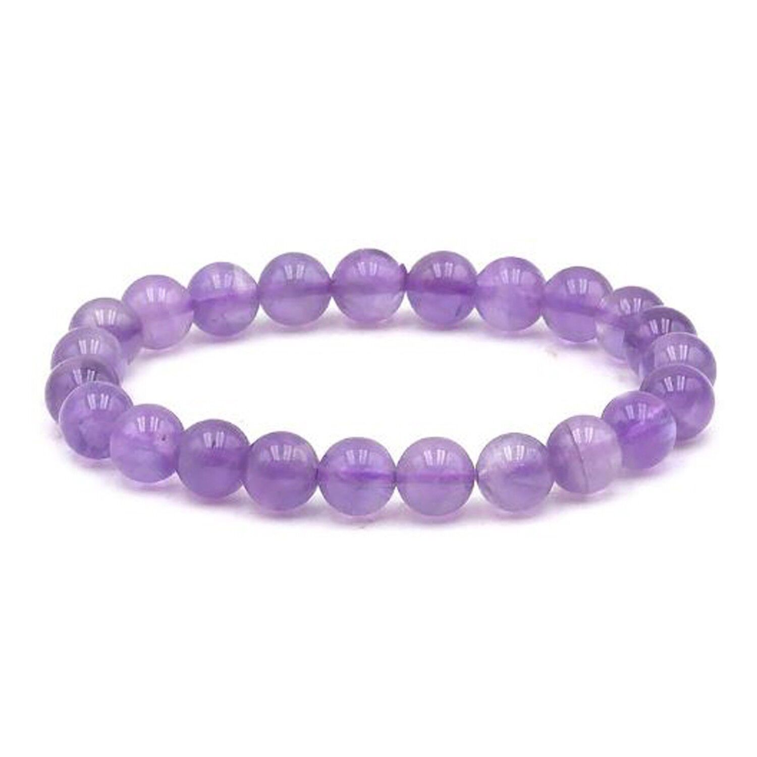Armband aus brasilianischem Amethyst, A+ Qualität