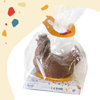 Chocodic - Josephine la poule croquante chocolat - chocolat de paques 2