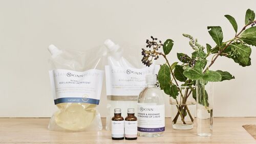 LARGE ECO CLEANING AND LAUNDRY REFILLS BUNDLE - Lavender & Rosemary