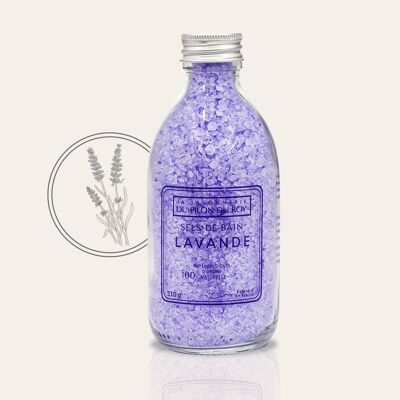 Sales de baño revitalizantes de lavanda 310g