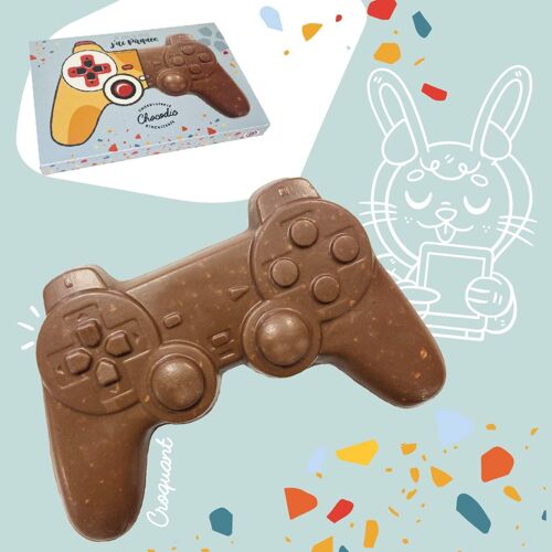 Achat Manette croquante en chocolat lait, moulage de noël & Pâques, Chocolat enfants