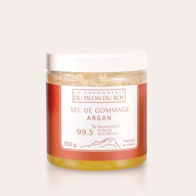 Exfoliation salt with organic Argan oil 350g
