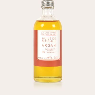 Massage oil with organic argan oil 100ml