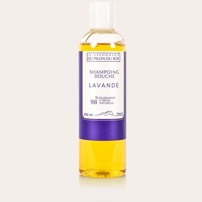 Champú de ducha con aceite de oliva ecológico y lavanda 250ml