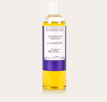 Shampoing-douche à l’huile d’Olive Bio et Lavande 250ml
