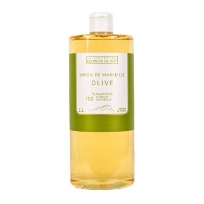 Jabón líquido de Marsella con aceite de oliva ecológico 1L