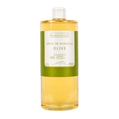 Jabón Líquido de Marsella Surgras con Aceite de Oliva 1L – Douceur & Tradition