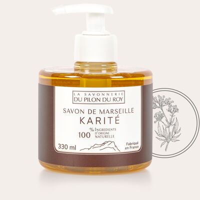 Liquid Marseille soap with shea butter 330ml