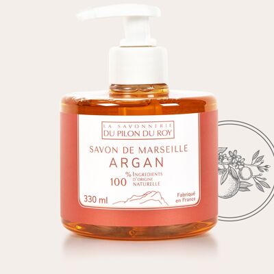 Liquid Marseille soap with organic Argan oil 330ml