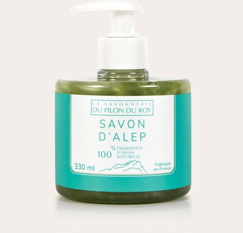 Savon liquide d’Alep Olive-Laurier 330ml