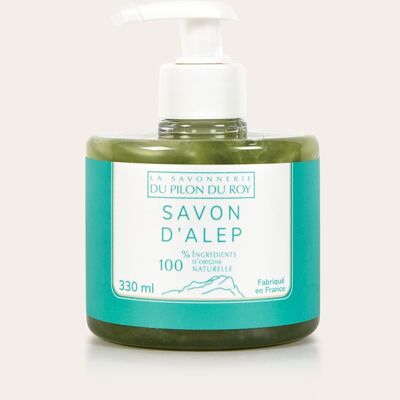 Savon liquide d’Alep Olive-Laurier 330ml