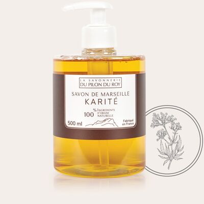 Liquid Marseille soap with shea butter 500ml