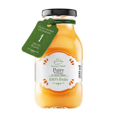 JUS DE POIRE WILLIAMS 20cl